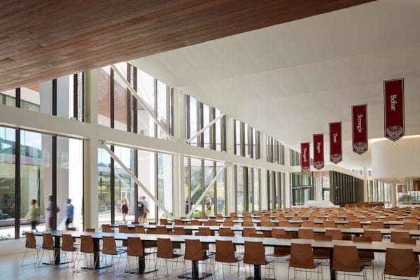 Baker Dining Commons House Tables (enlarged image)