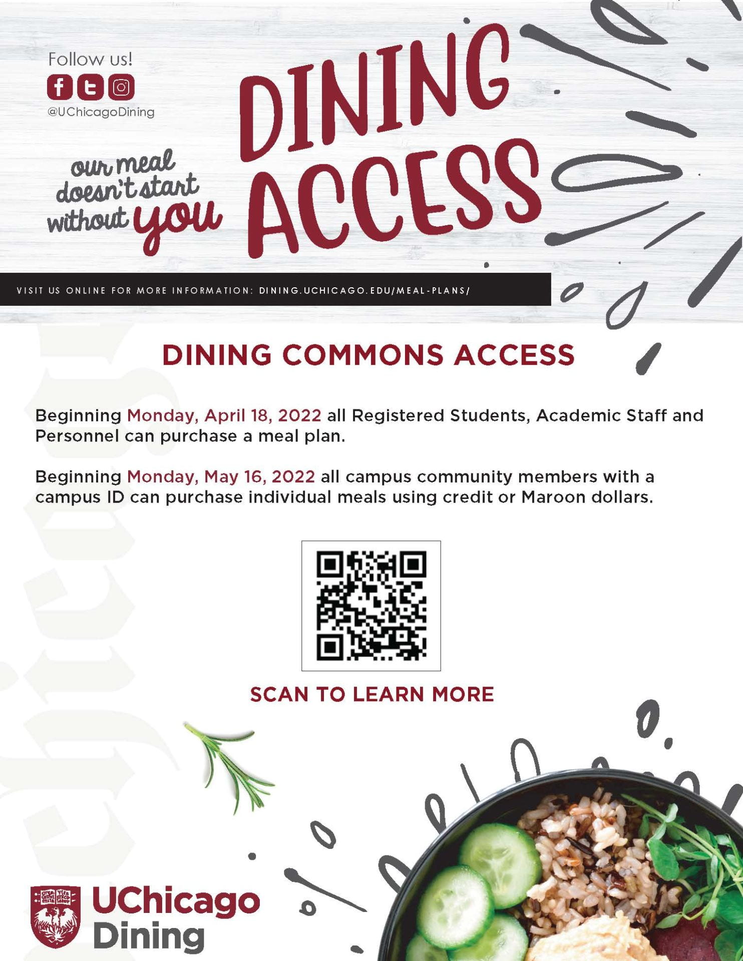 Updated Dining Access